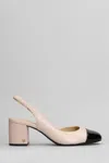 Michael Kors Contrasting-toecap 70mm Pumps