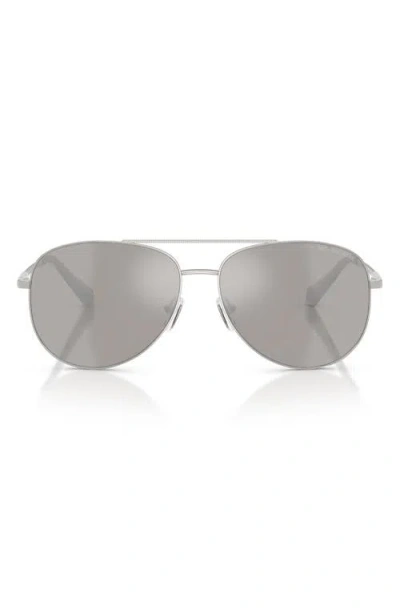 Michael Kors Perledo 58mm Pilot Sunglasses In Pattern