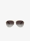 Michael Kors Perledo Sunglasses In Gold