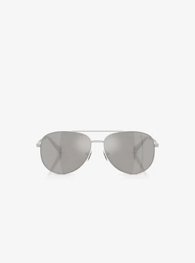 Michael Kors Perledo Sunglasses In Silver