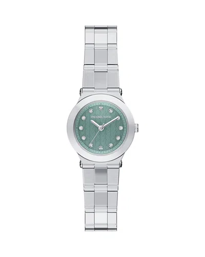 Michael Kors Women's Billie Three-hand Rose Silver-tone Stainless Steel Watch, 26mm