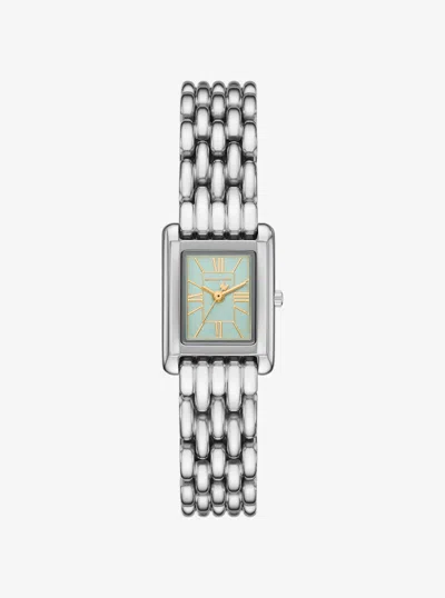 Michael Kors Petite Essex Silver-tone Watch In Metallic