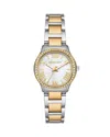 Michael Kors Petite Sage Watch, 31mm In White/two Tone