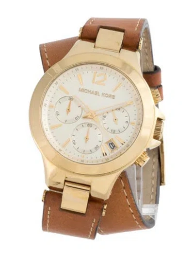 Pre-owned Michael Kors Peyton Watch In Multicolor