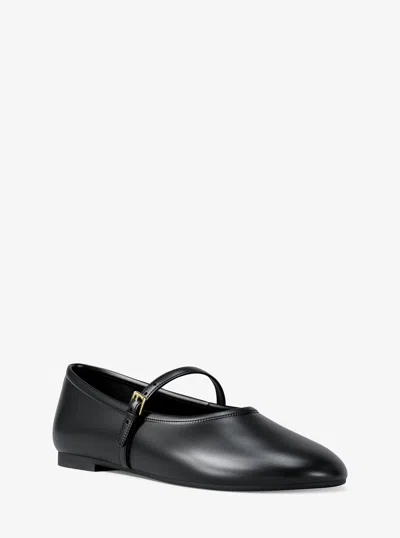 Michael Kors Phoebe Ballet Flat In Black