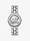 Michael Kors Phoebe Silver-tone Watch In Metallic