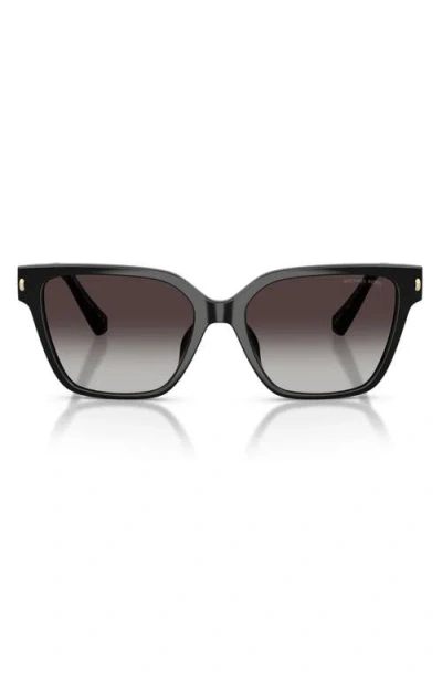 Michael Kors Piedmont 56mm Square Sunglasses In Black