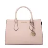 Michael Kors Pink Fabric Handbag In Pink