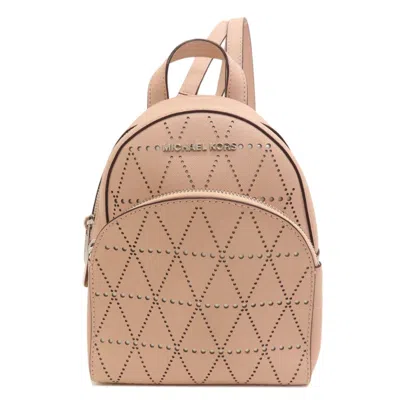 Pre-owned Michael Kors Pink Leather Backpack ()