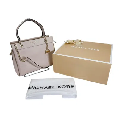 Pre-owned Michael Kors Pink Leather Handbag Shoulder Bag ()