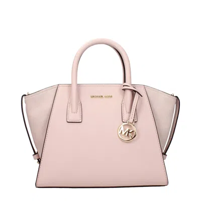 MICHAEL KORS PINK LEATHER HANDBAGS