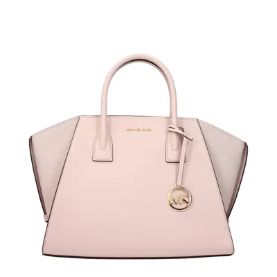 MICHAEL KORS PINK LEATHER HANDBAGS