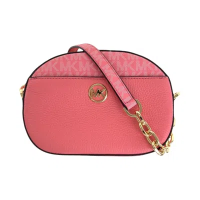 Pre-owned Michael Kors Pink Leather Pochette Shoulder Bag ()