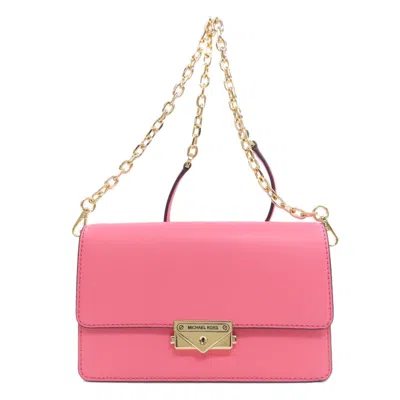 Pre-owned Michael Kors Pink Leather Shoulder Bag ()