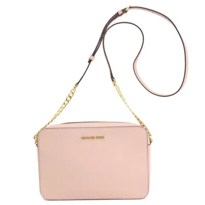 Pre-owned Michael Kors Pink Leather Shoulder Bag ()