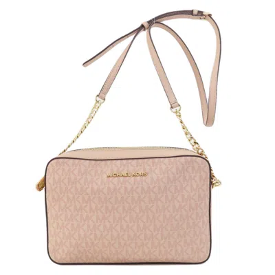 Pre-owned Michael Kors Pink Leather Shoulder Bag ()