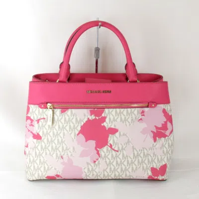 Pre-owned Michael Kors Pink Leather Shoulder Bag ()