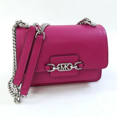 Pre-owned Michael Kors Pink Leather Shoulder Bag ()