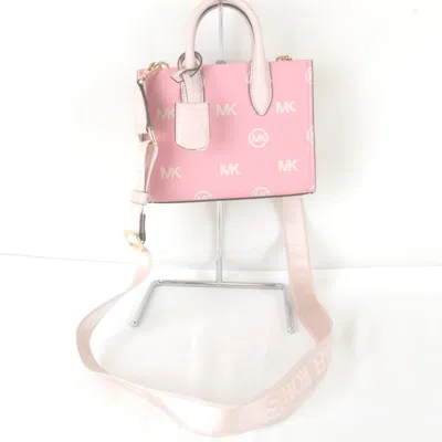 Pre-owned Michael Kors Pink Leather Shoulder Bag ()