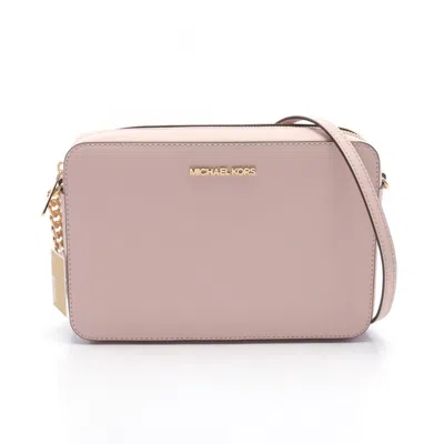 Pre-owned Michael Kors Pink Leather Shoulder Bag Sling Bag ()