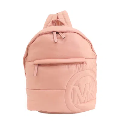 Pre-owned Michael Kors Pink Nylon Backpack ()
