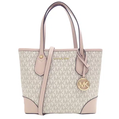Pre-owned Michael Kors Pink Pvc Handbag () In Multi