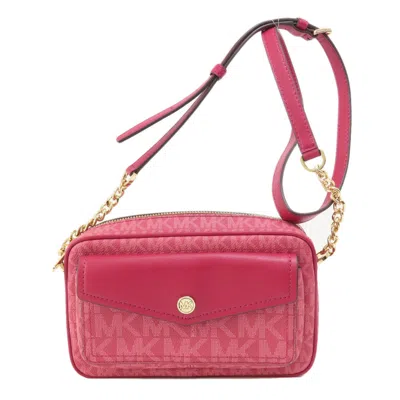 Pre-owned Michael Kors Pink Pvc Shoulder Bag ()