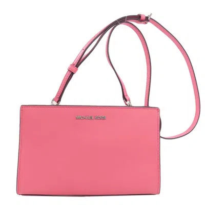 Pre-owned Michael Kors Pink Pvc Shoulder Bag ()