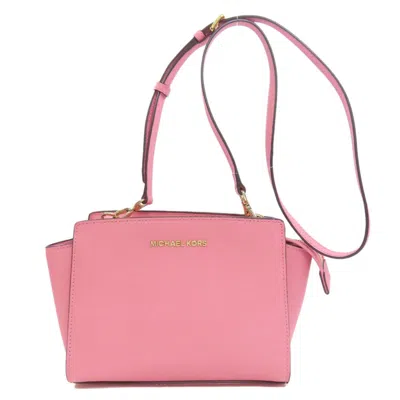 Pre-owned Michael Kors Pink Pvc Shoulder Bag ()