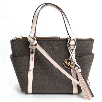 Pre-owned Michael Kors Pink Pvc Shoulder Bag ()