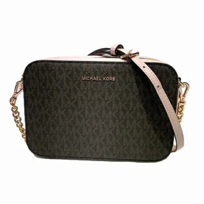 Pre-owned Michael Kors Pink Pvc Shoulder Bag () In Multi