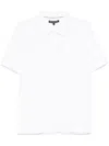 Michael Kors Piqué Polo Shirt In White