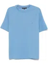 Michael Kors Crew Neck T-shirt Short Sleeves In Blue