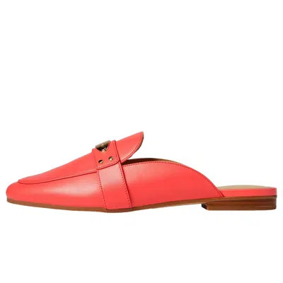 Michael Kors Plate Mule Dahlia 40t2mkfp1l Women's In Red