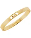 Michael Kors Plated Empire Link Bangle Bracelet In Gold