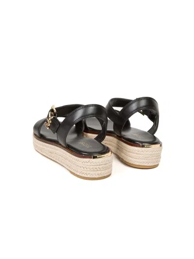 Michael Kors Platform Espadrille Espadrille Flat In Black
