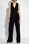 Michael Kors Pleat-front Trousers In Black