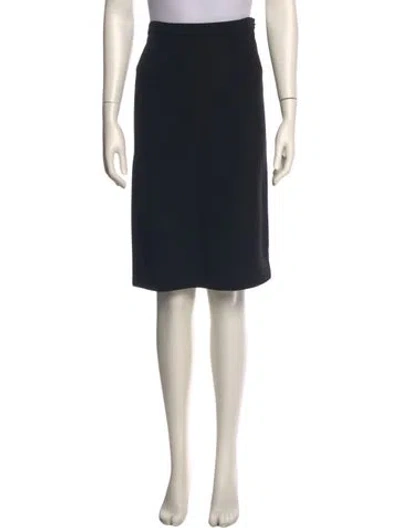Pre-owned Michael Kors Pleated Accents Knee-length Skirt