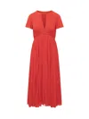 MICHAEL KORS PLEATED DRESS