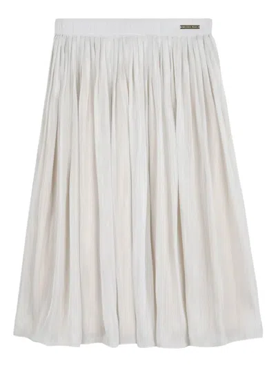 Michael Kors Kids' Pleated Skirt In Neutral