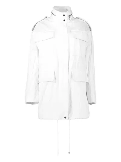 Michael Kors Pocket Jacket In White