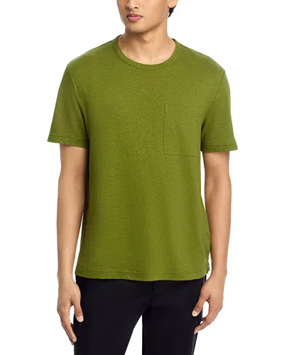Michael Kors Pocket Tee In Green