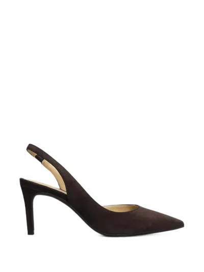 Michael Kors Pointed-toe Slingback Pumps In Multi