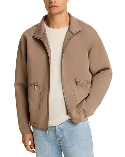Michael Kors Polished Scuba Zip Jacket