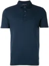 Michael Kors Logo Embroidered Polo Shirt In Blue