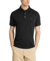 Michael Kors Logo Embroidered Polo Shirt In Black