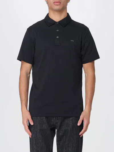 MICHAEL KORS POLO SHIRT MICHAEL KORS MEN COLOR BLACK,D04185002