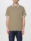 Michael Kors Greenwinch Short Sleeve Polo Shirt In エクリュ