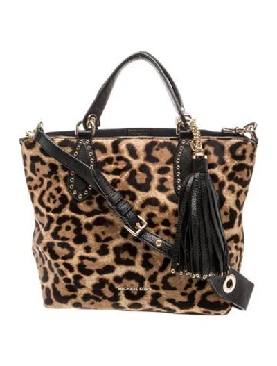 Pre-owned Michael Kors Ponyhair Shoulder Bag