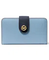 Michael Kors Pop Charm Medium Tab Bifold Wallet In Multi